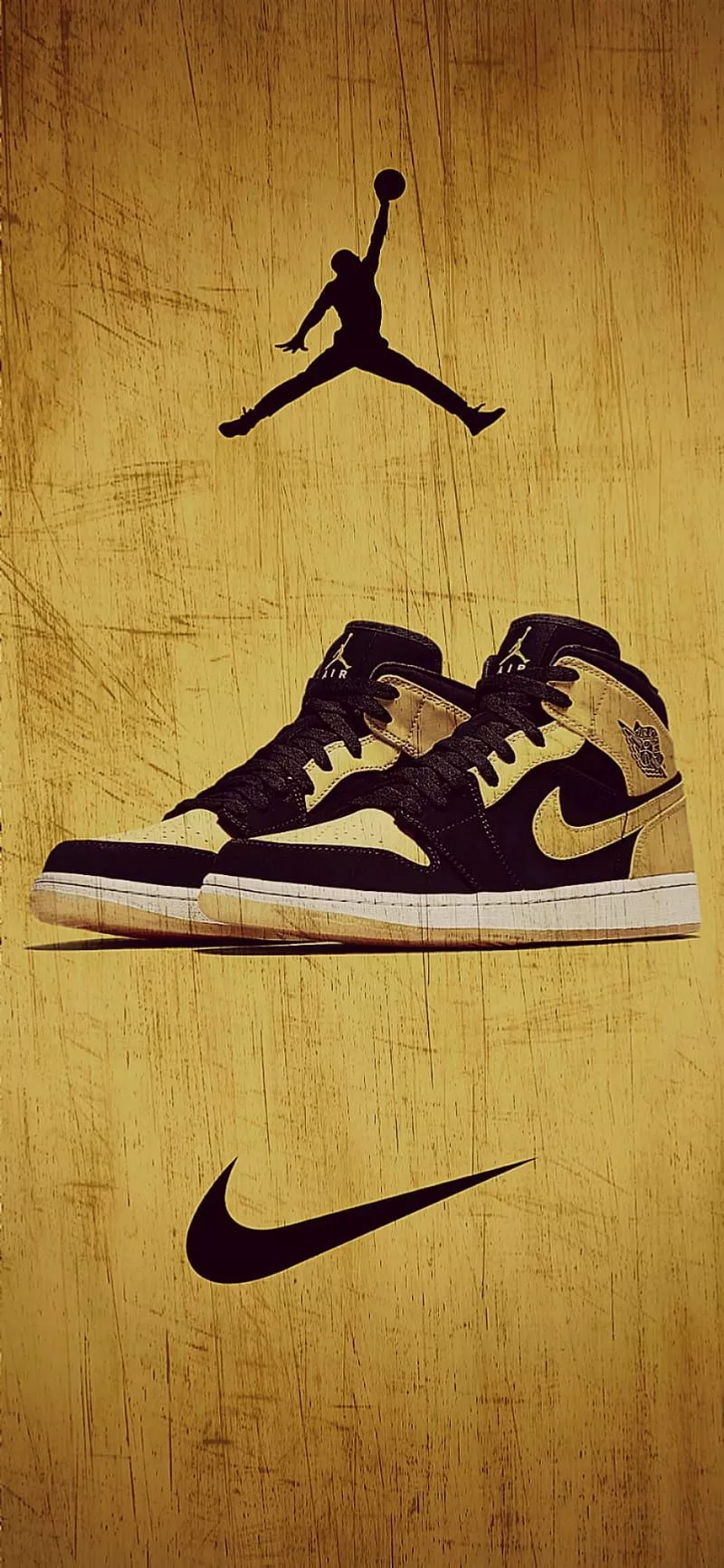 yellow jordan wallpaper