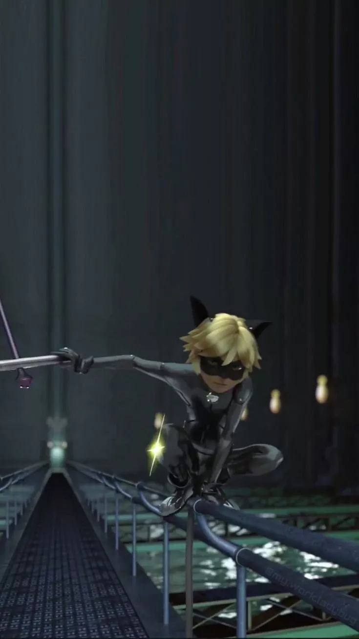 Miraculous Noir Wallpaper cr: my