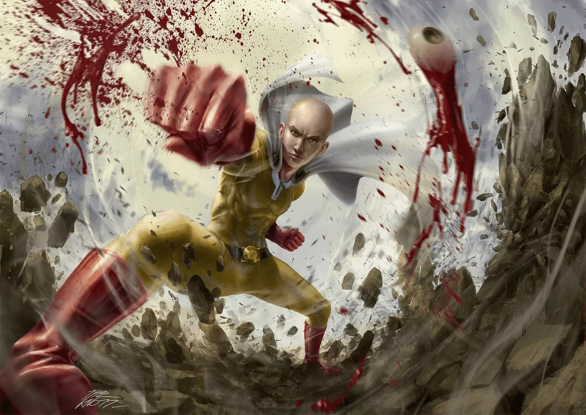 Anime One Punch Man HD Wallpaper