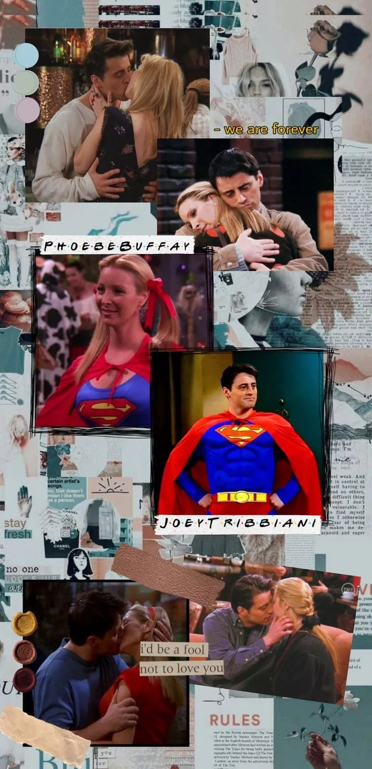 Wallpaper Phoebe and Joey