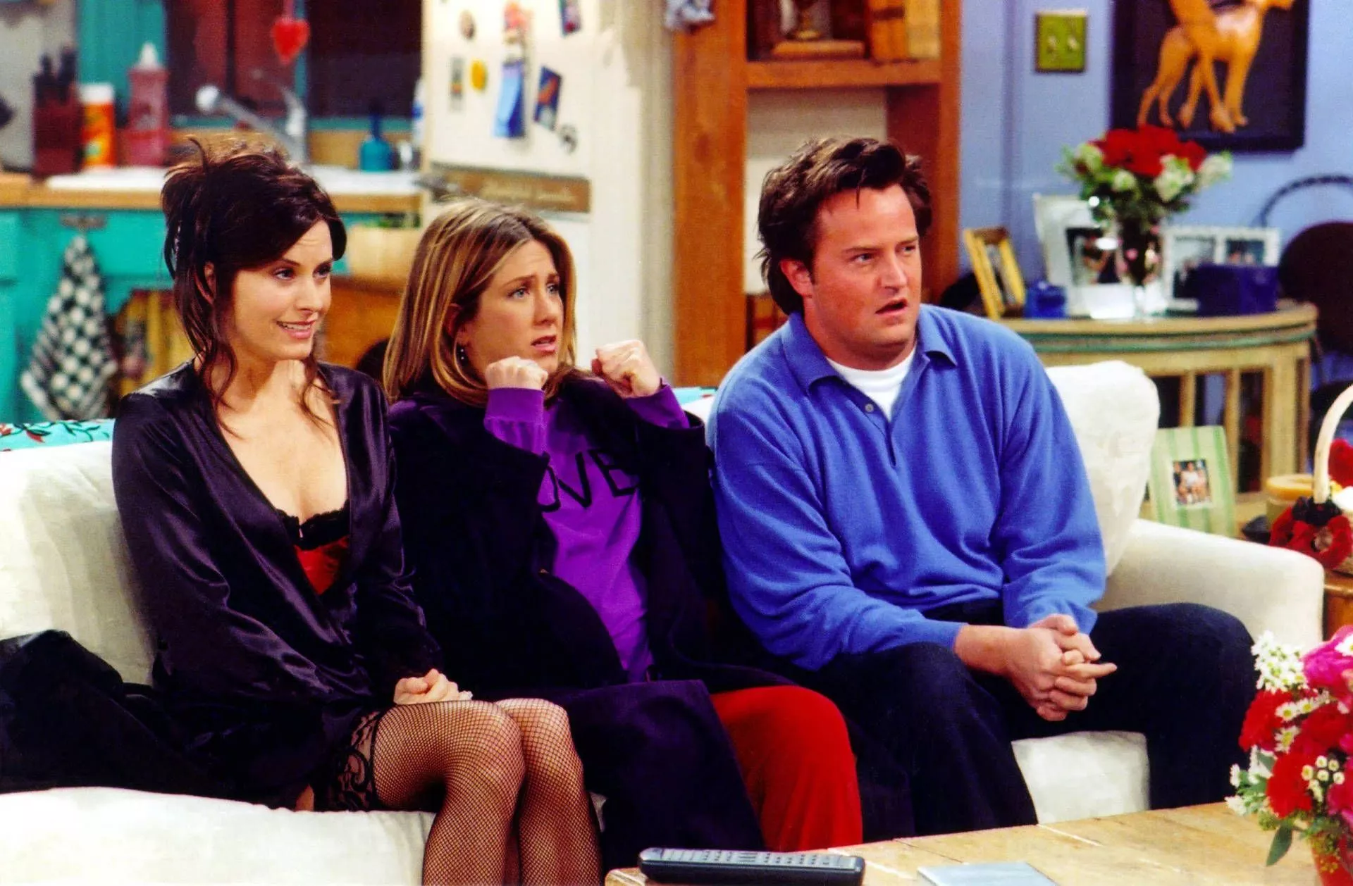 Monica, Rachel, And Chandler Friends Tv