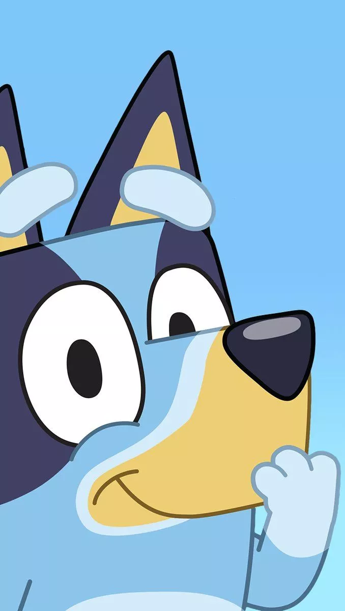 Some #Bluey phone wallpaper I just