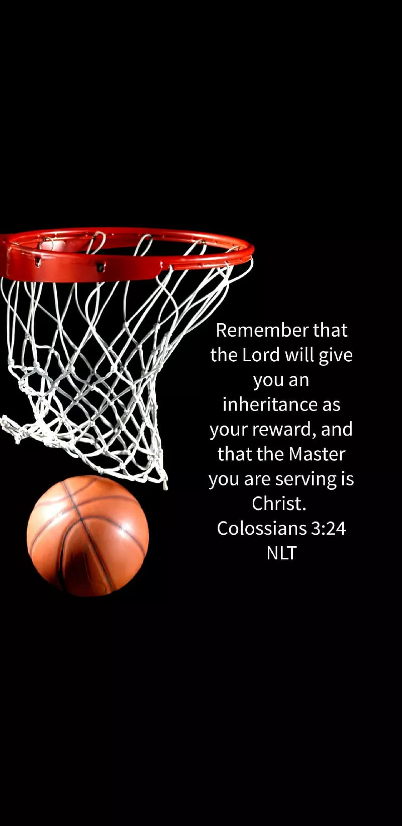 Basketball, bible, sport, HD phone
