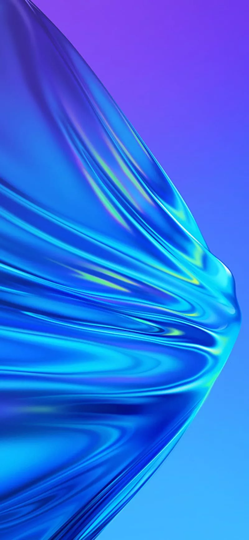 Realme 5, abstract, best, blue, cool
