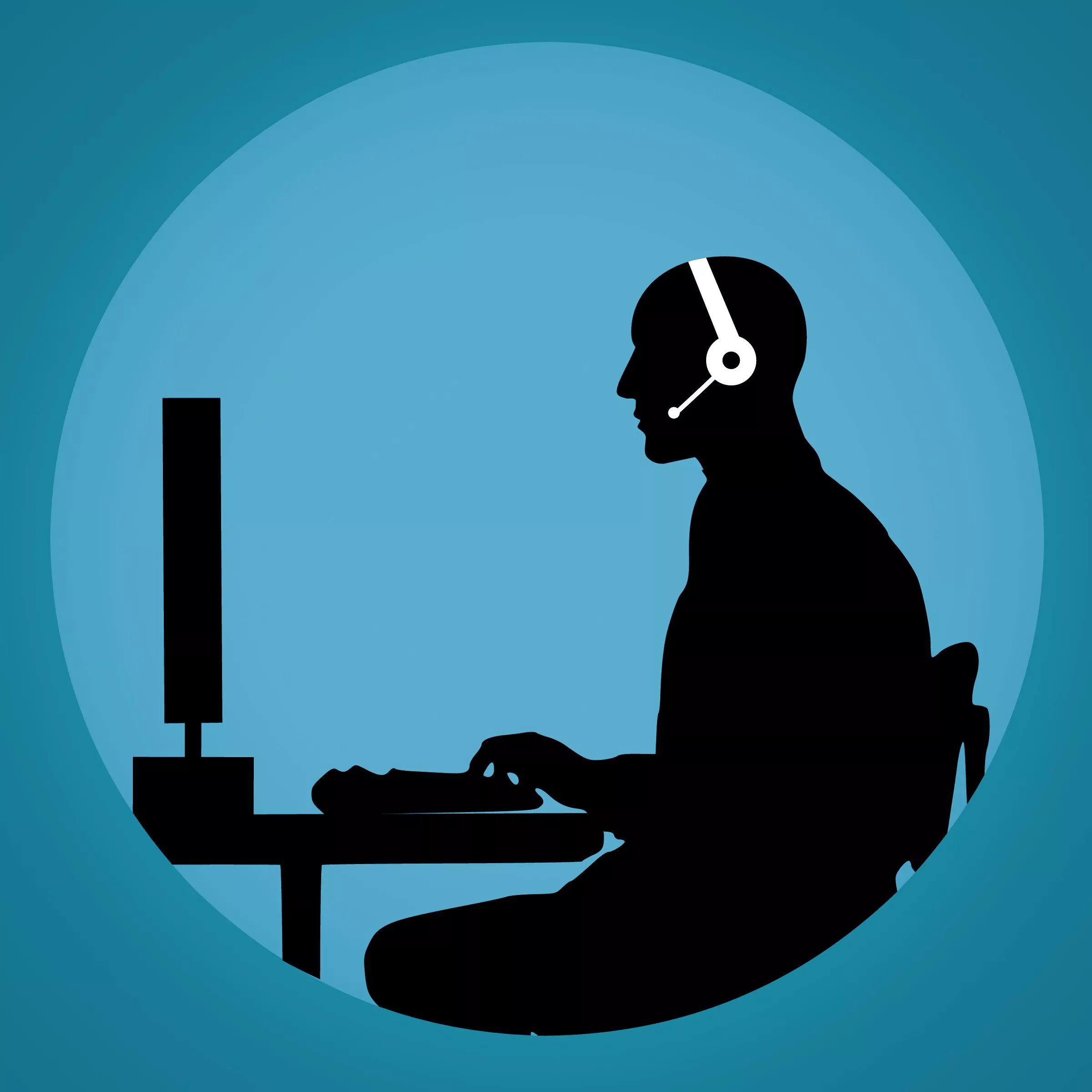 face, headset, consultant
