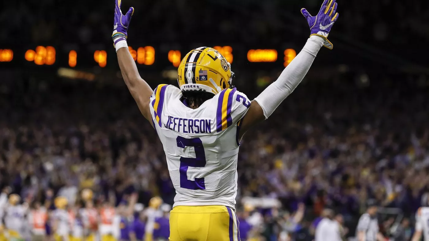 Is LSU's WR Justin Jefferson worth a