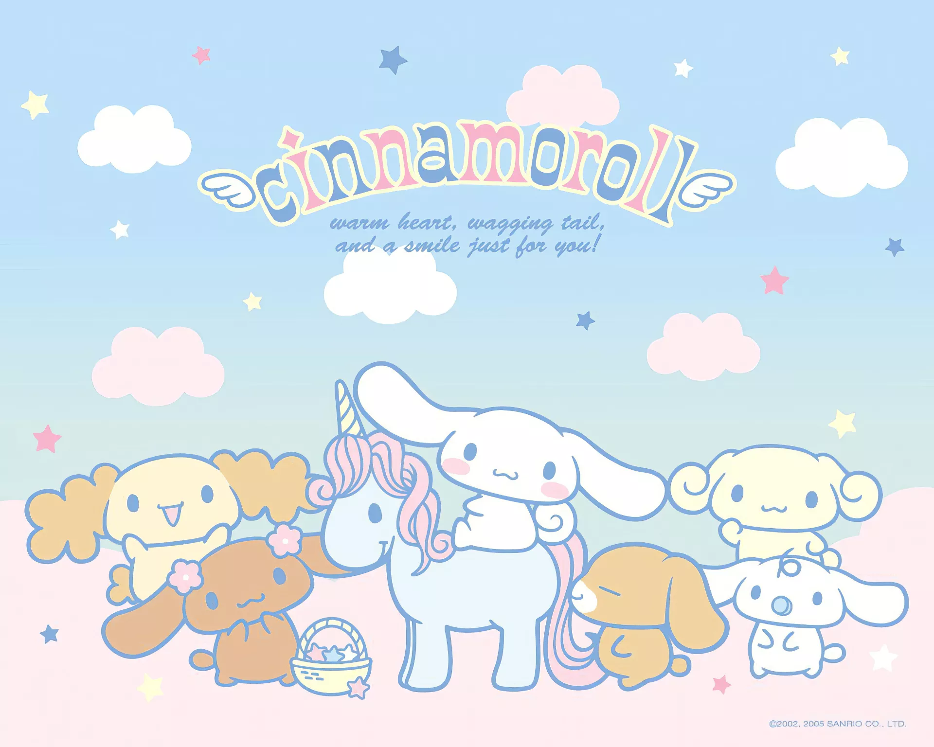 Cinnamoroll HD Wallpaper: Adorable