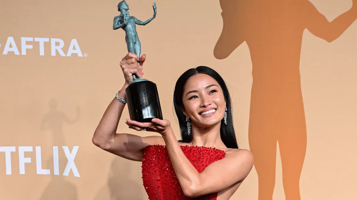 SAG Awards Winner Anna Sawai Is Coated