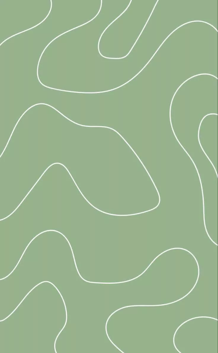Cute Sage Green Shapes And Patterns