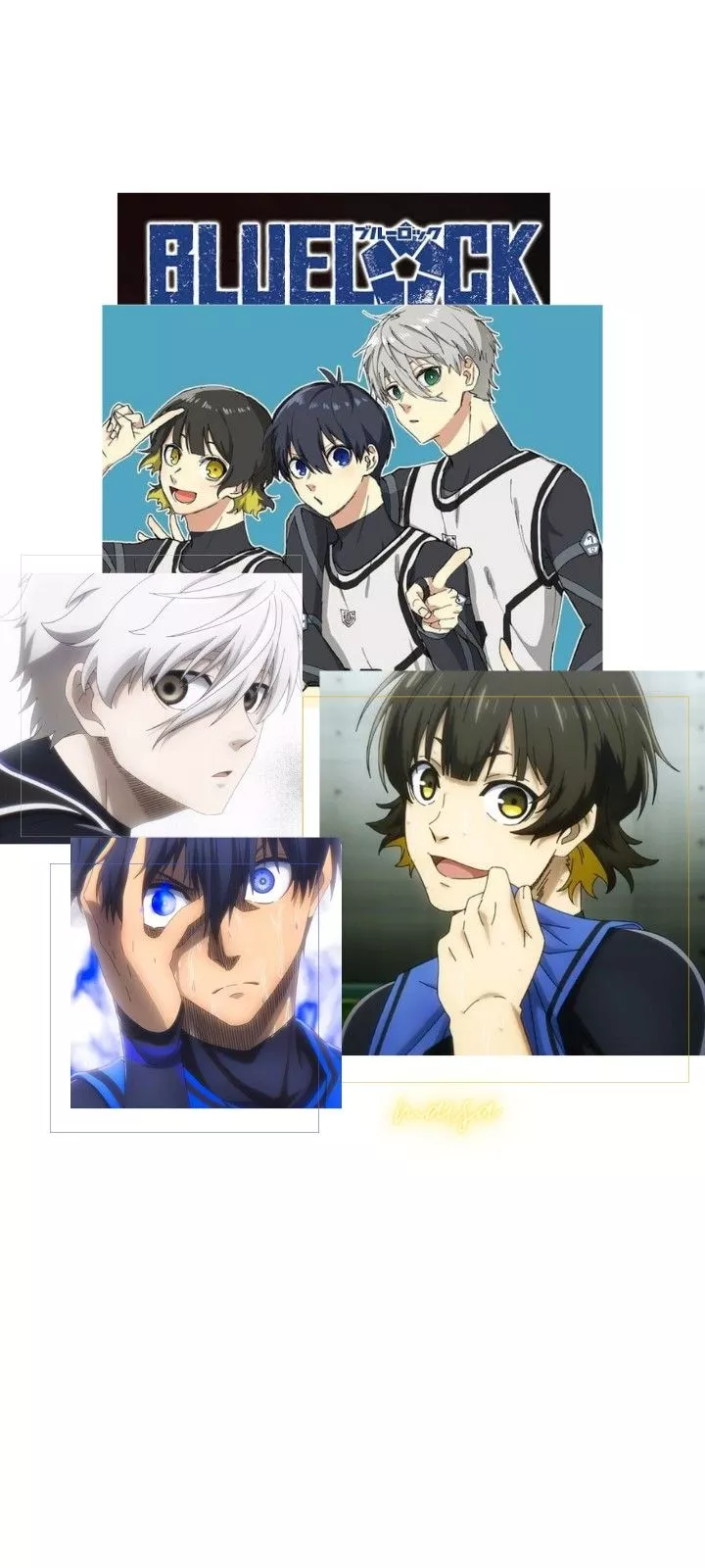 idea. Isagi, Nagi, Bachira. Anime base