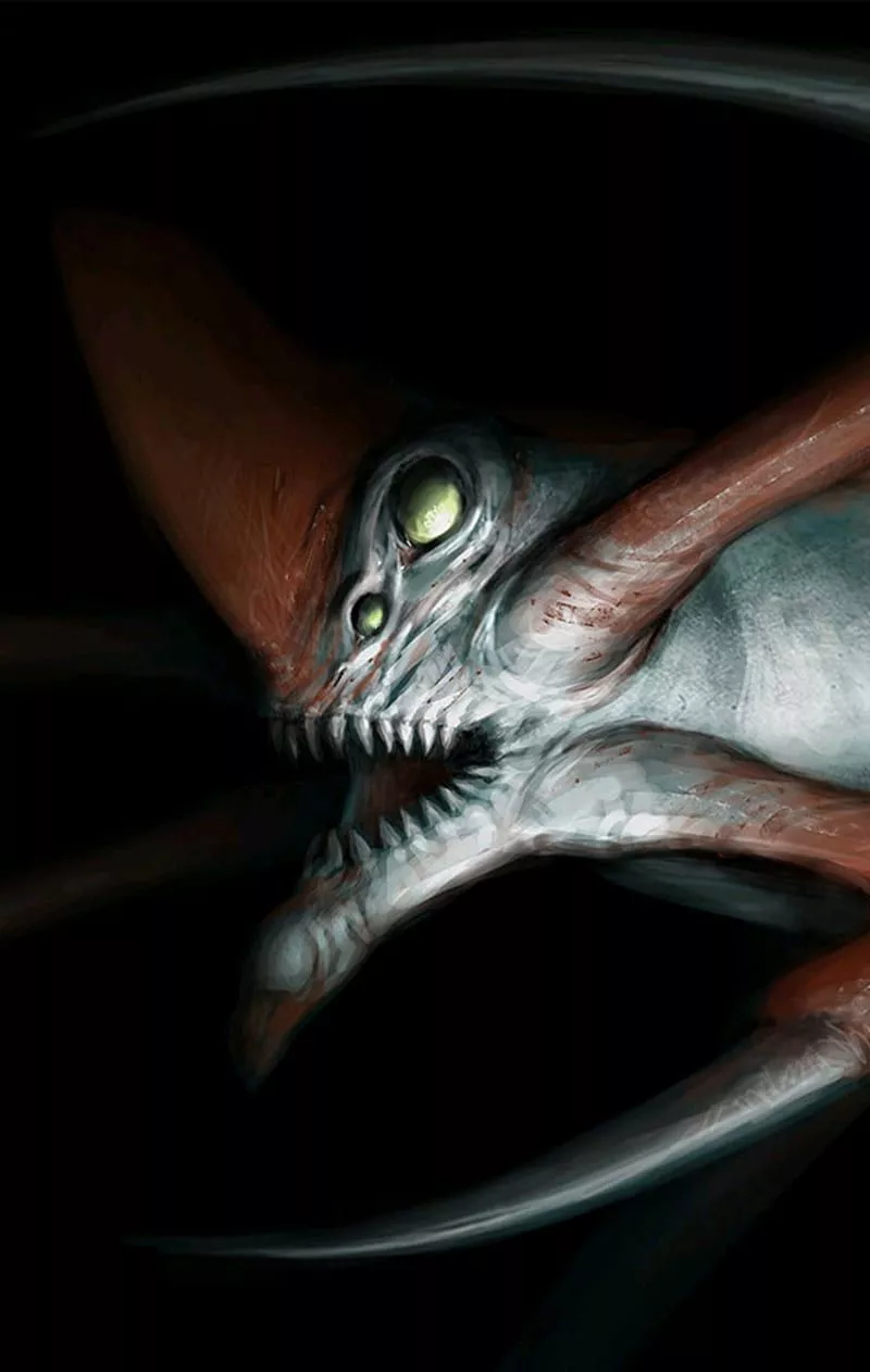Subnautica, creepy, monsters, HD phone
