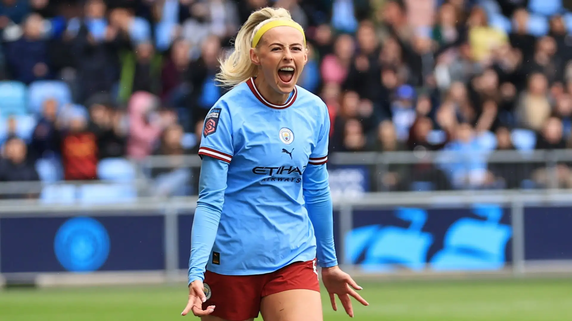 Chloe Kelly stars as Manchester City