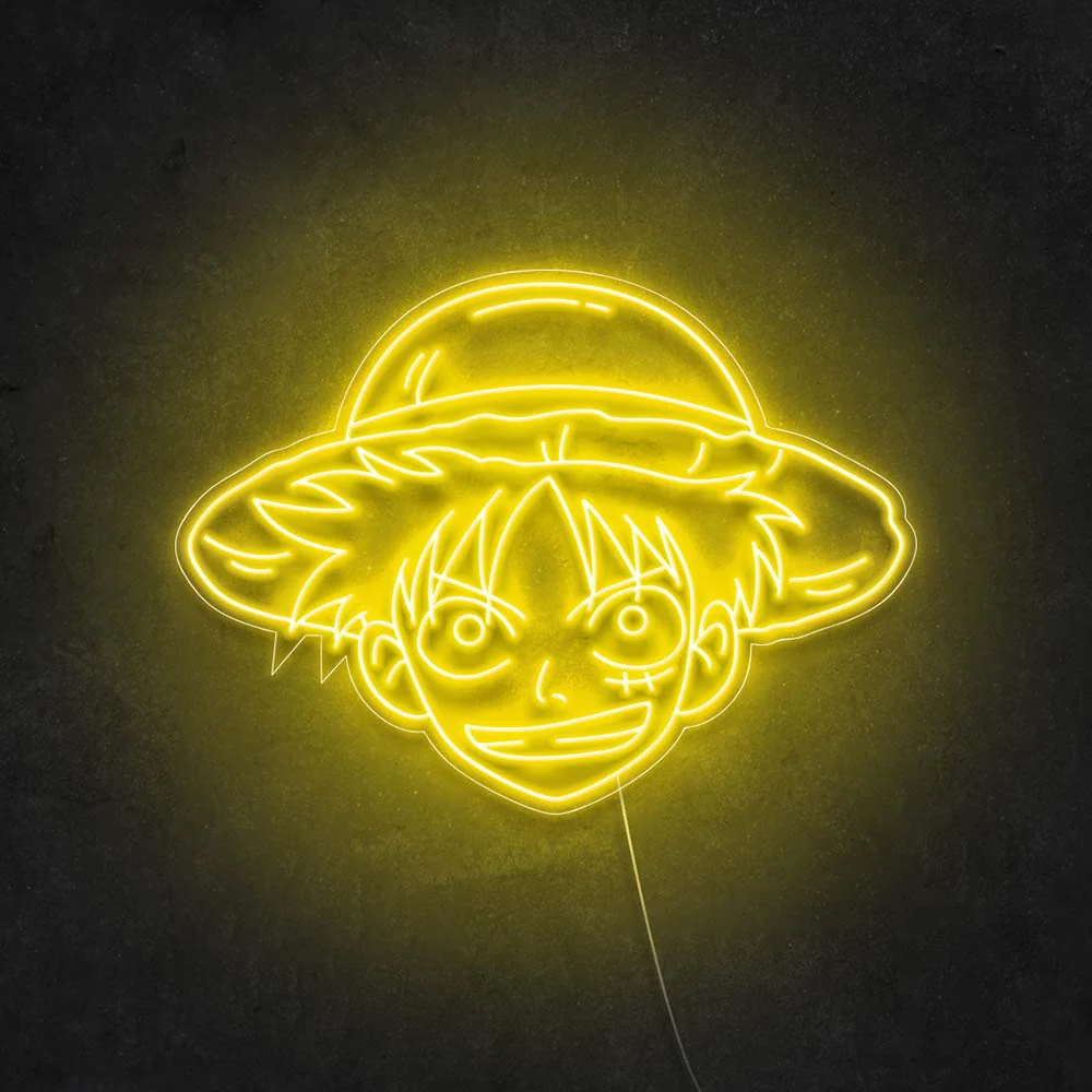 Monkey D Luffy Anime Neon Sign