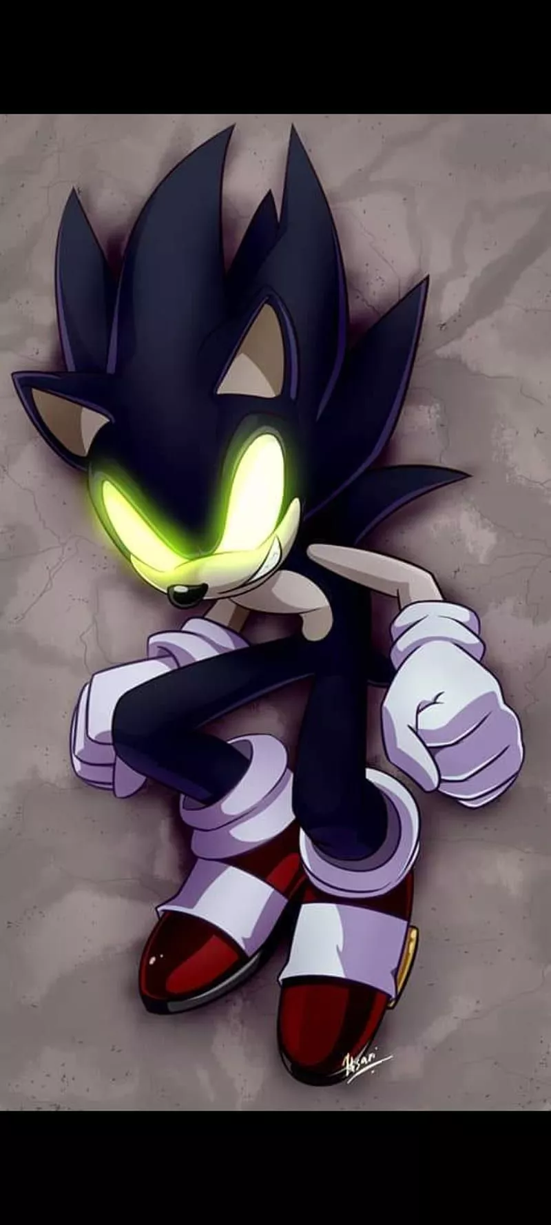 Dark Sonic, HD phone wallpaper