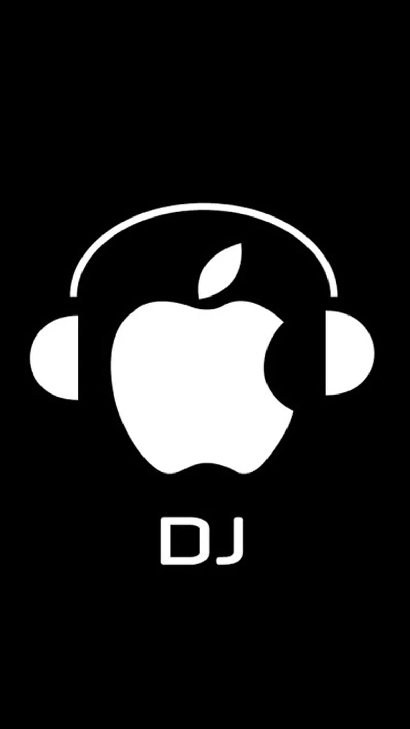 Apple DJ, abstract, music, HD phone