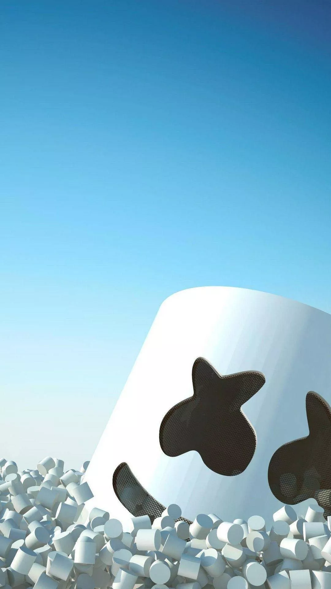 Marshmello iPhone HD Wallpaper