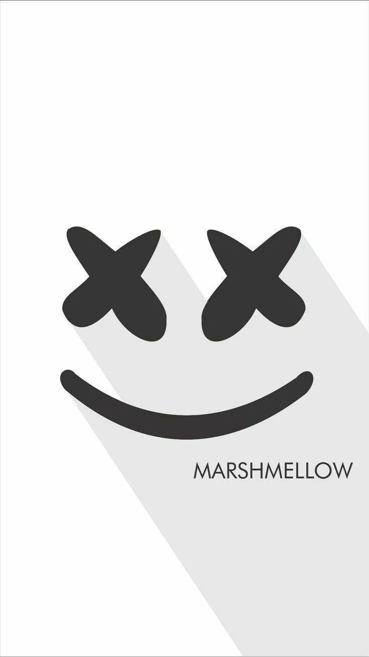 Marshmallow Dj Iconic Mask Design