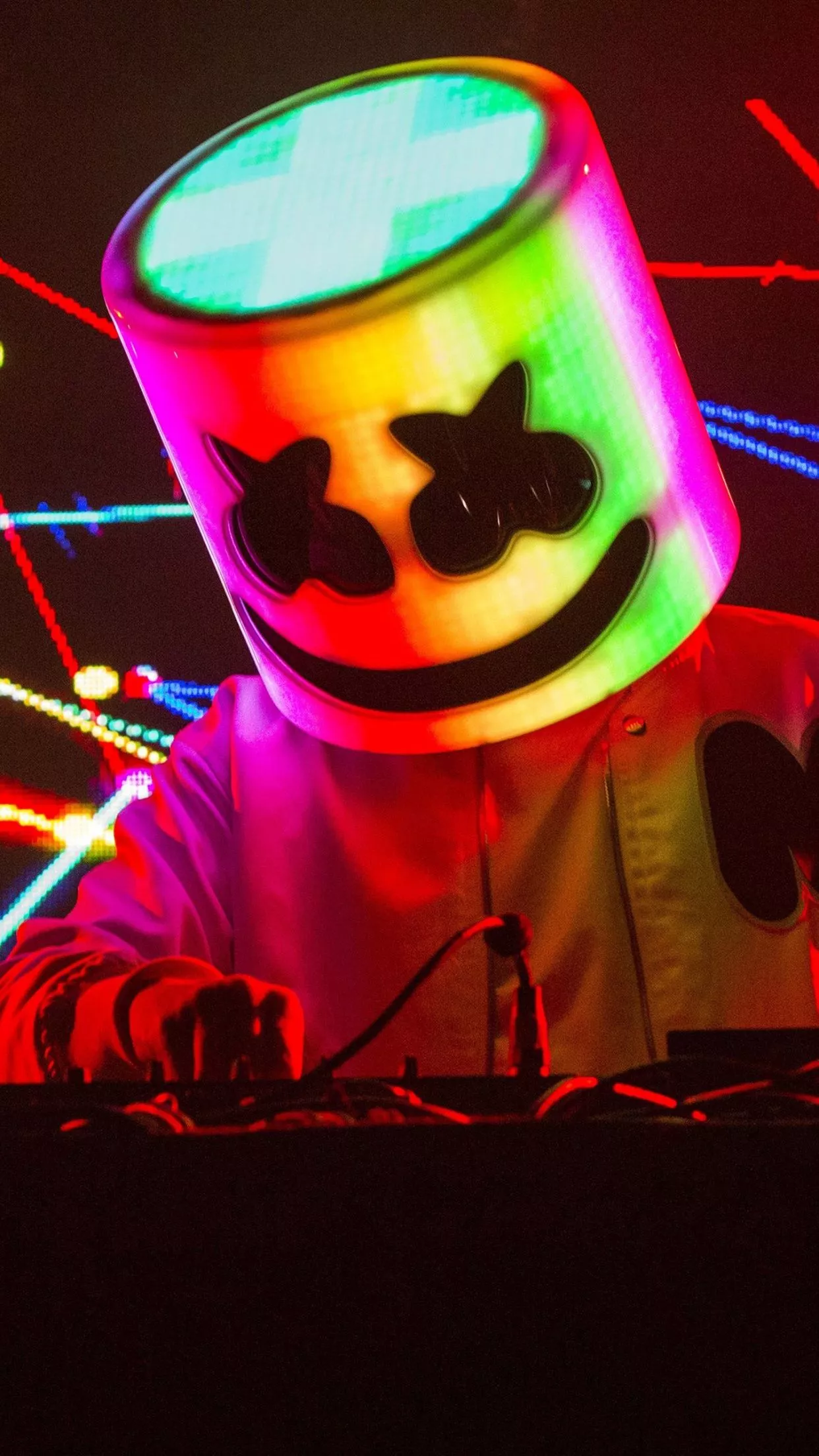 American DJ Wallpaper 4K, Marshmello