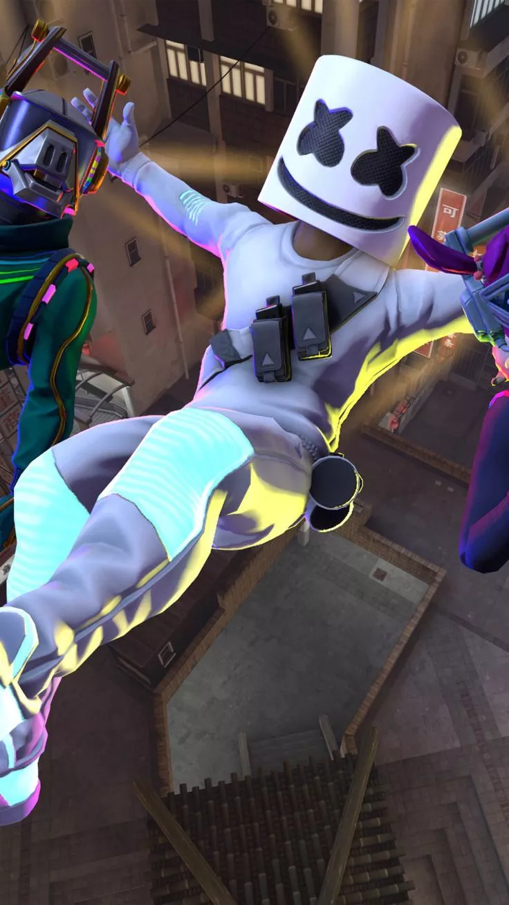 DJ Marshmello Fortnite Game 4K Ultra HD