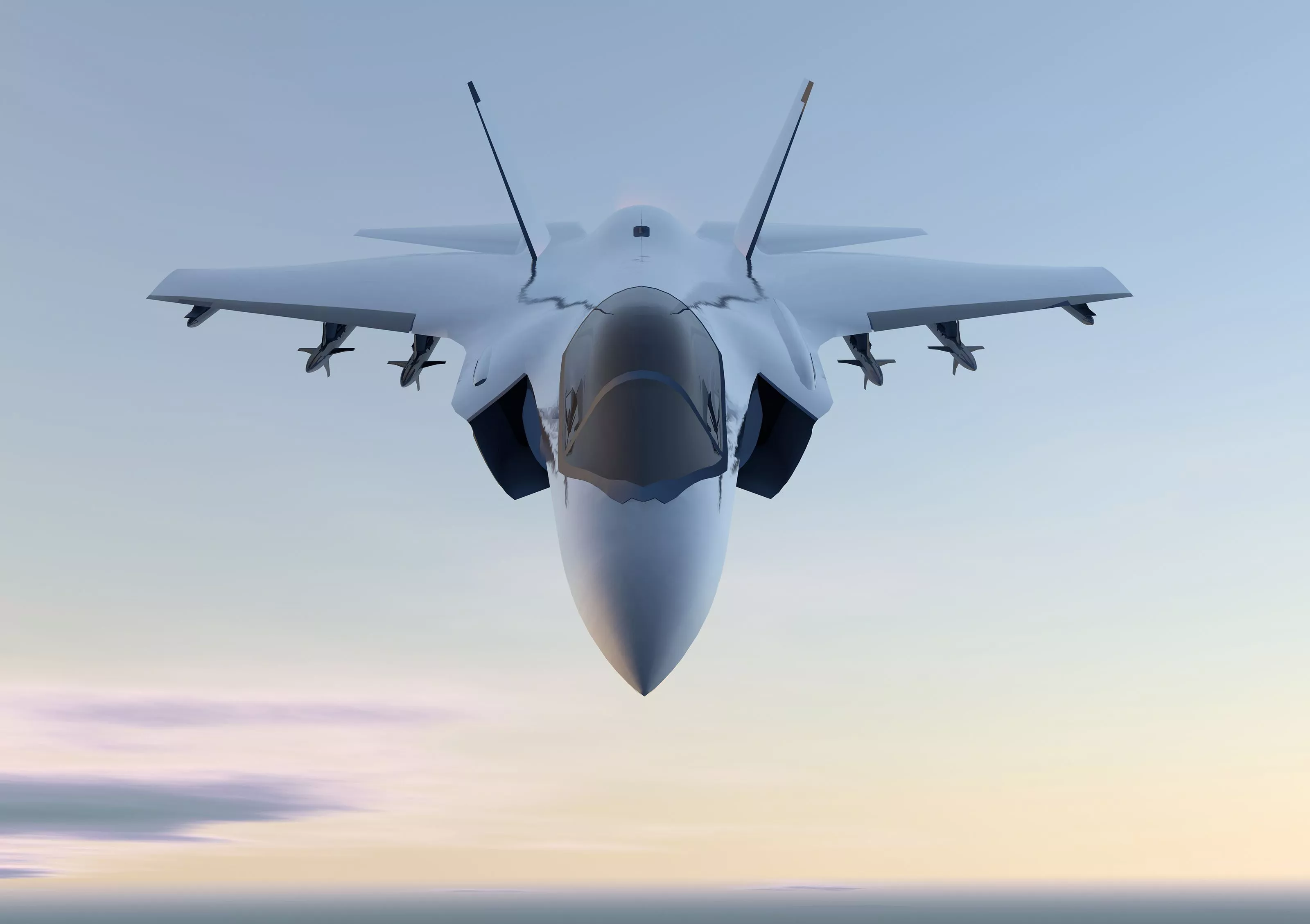 Jet F 35 Fighter Mural Wall Image
