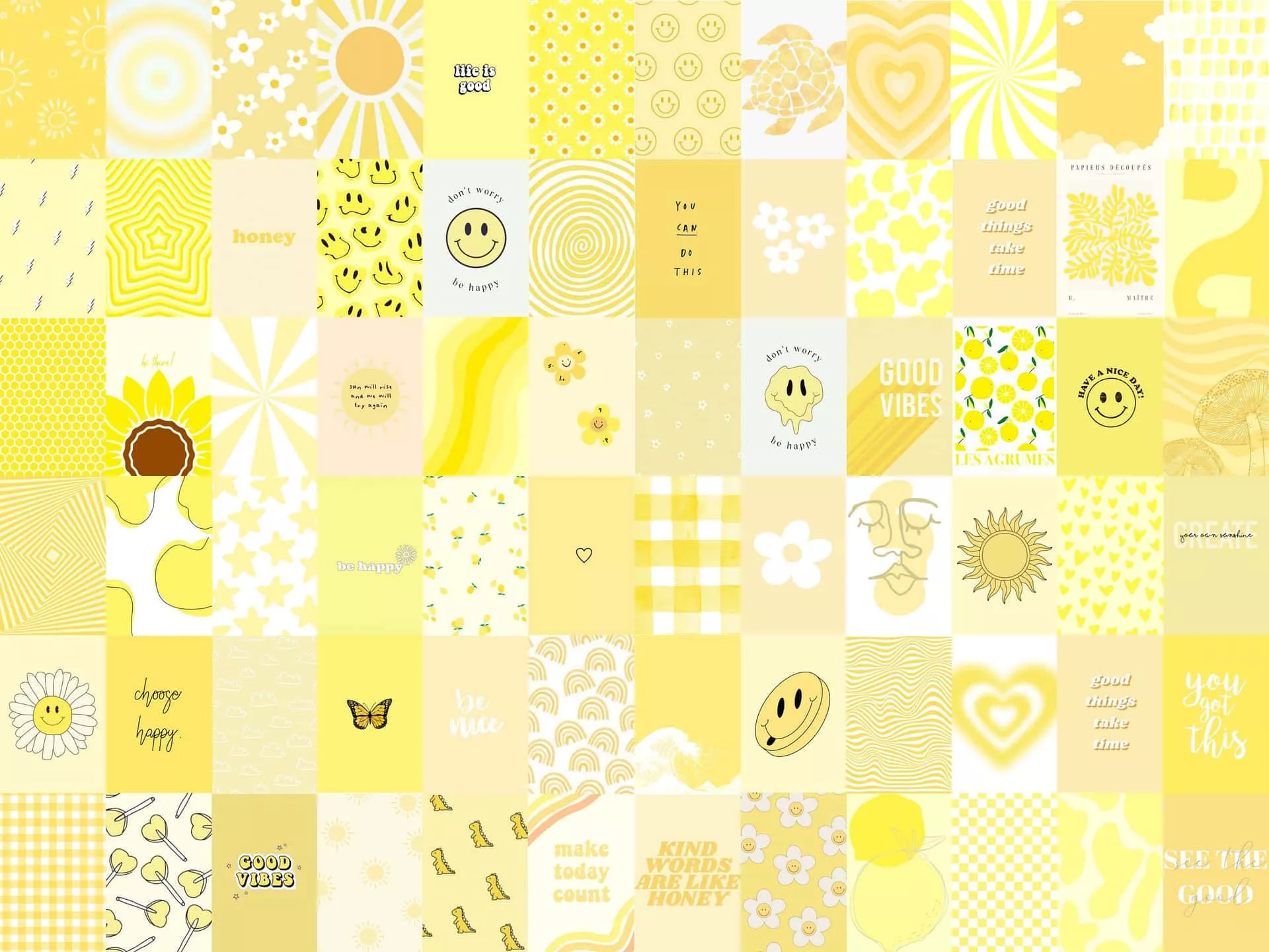 Download Pastel Yellow Aesthetic