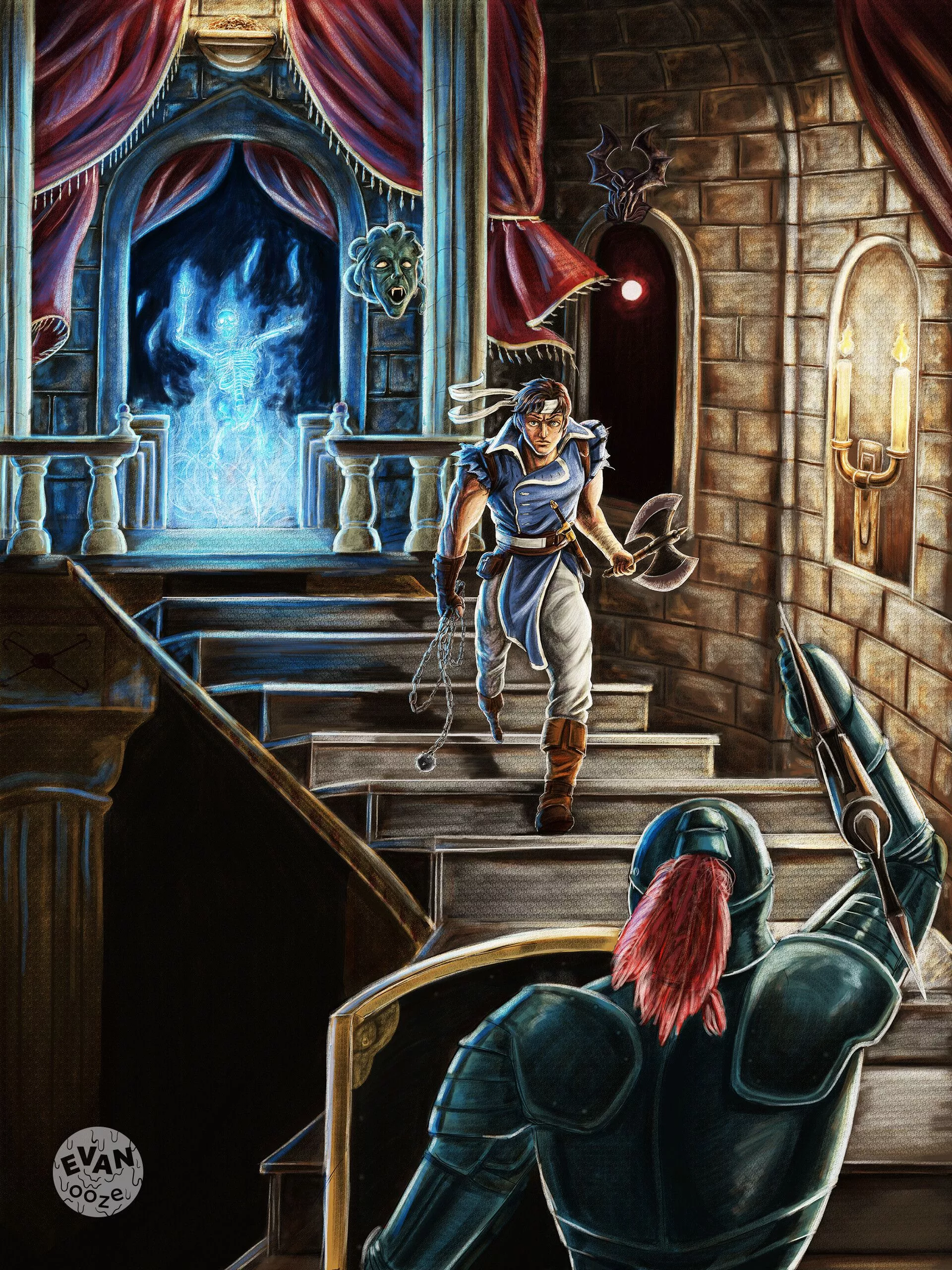 Evan LaMedica Belmont Poster