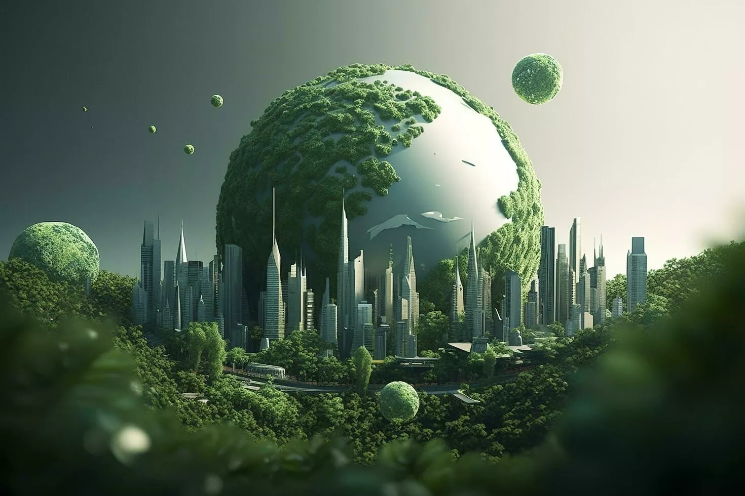 Futuristic Earth Image