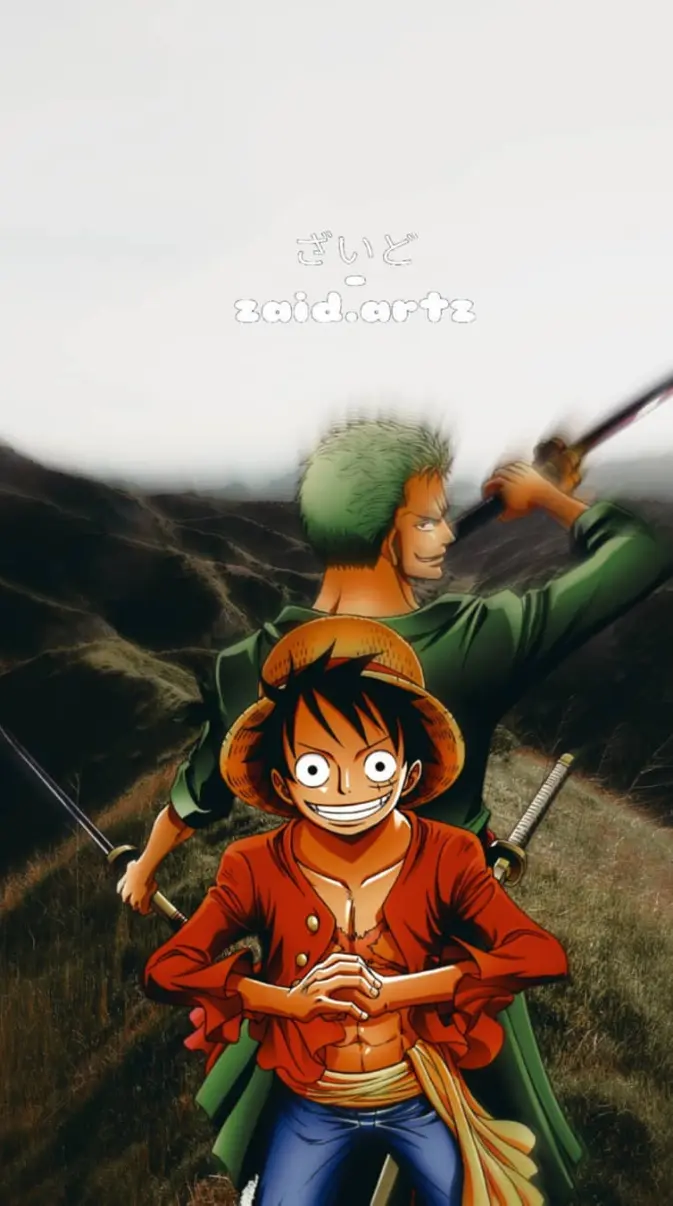 Luffy and zoro wallpaper