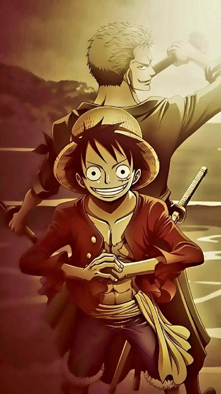 Luffy, zoro