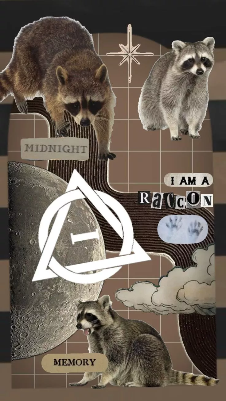 Raccoons ❤️❤️ #therian #raccoon