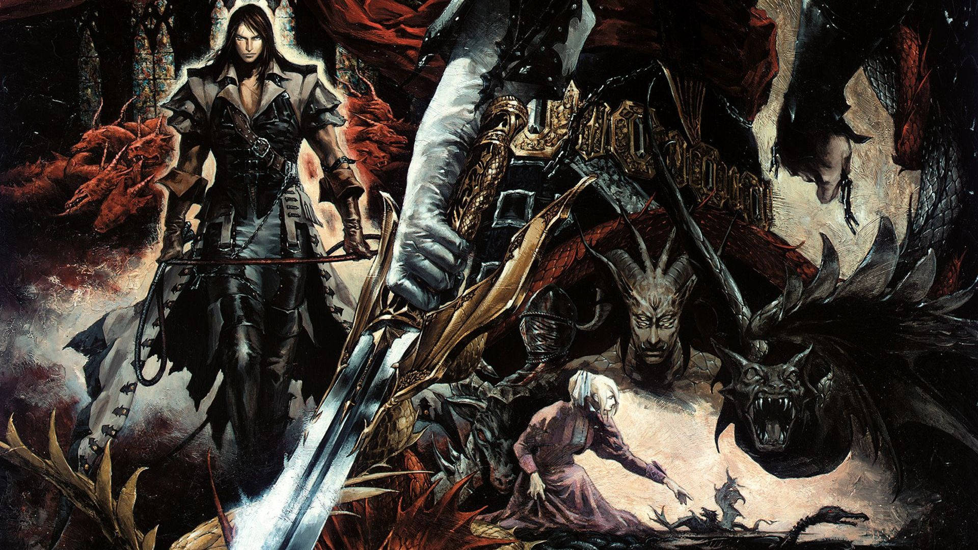 Castlevania Symphony Trevor Demons