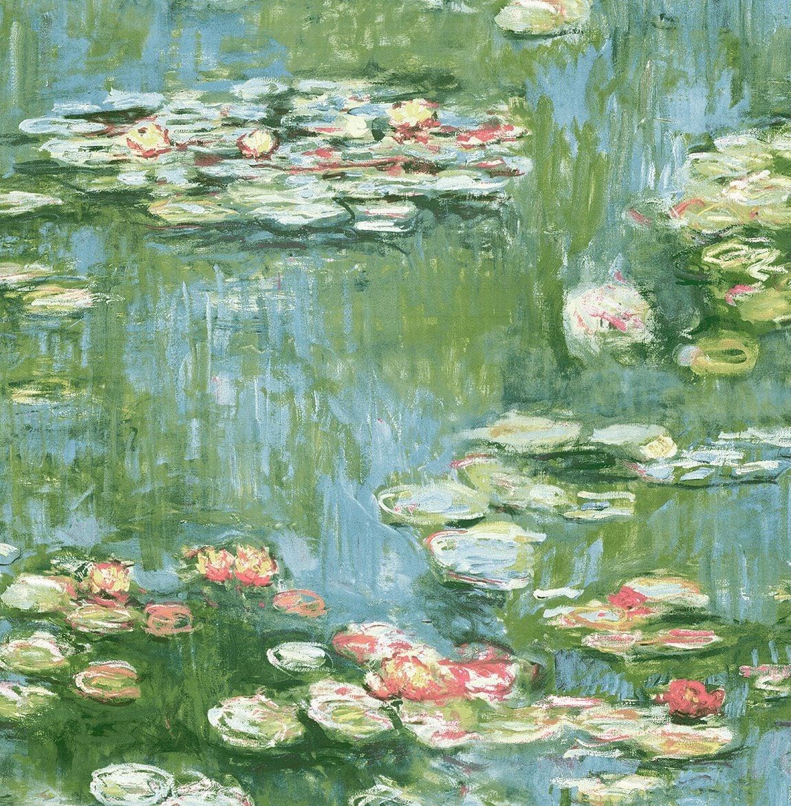 Lily Pond Impressionistic Peel