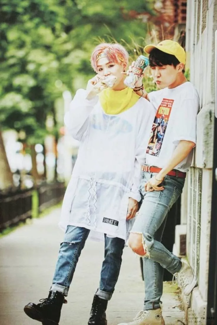 Download Bts Suga and Jhope Wallpaper