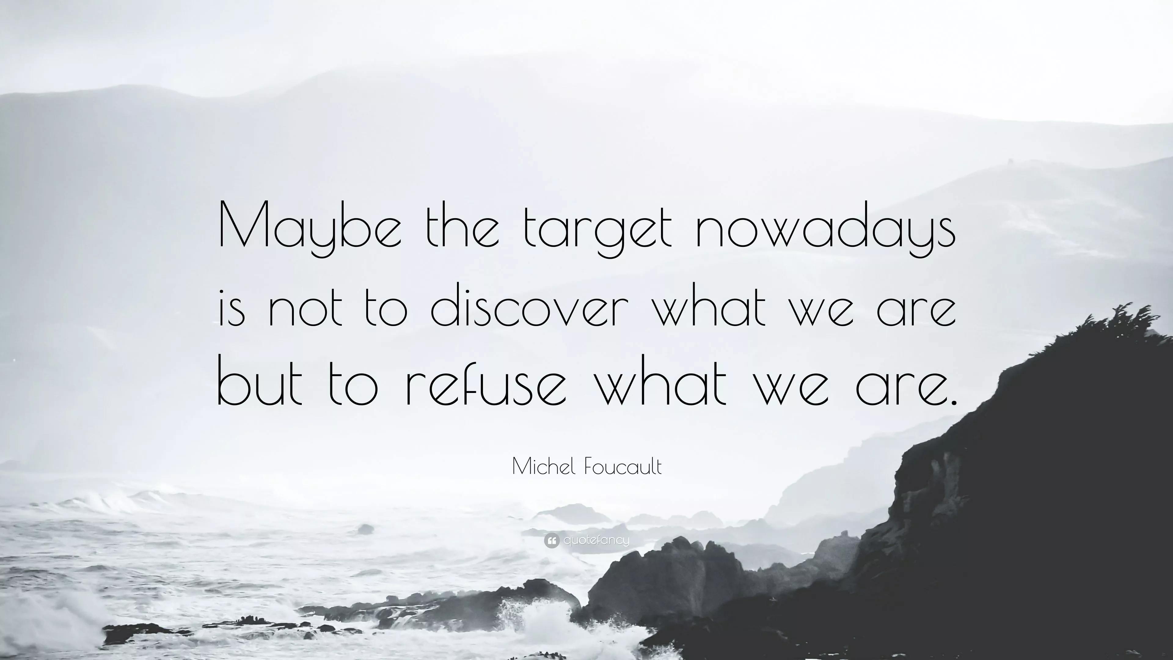 Foucault quotes wallpaper 2020
