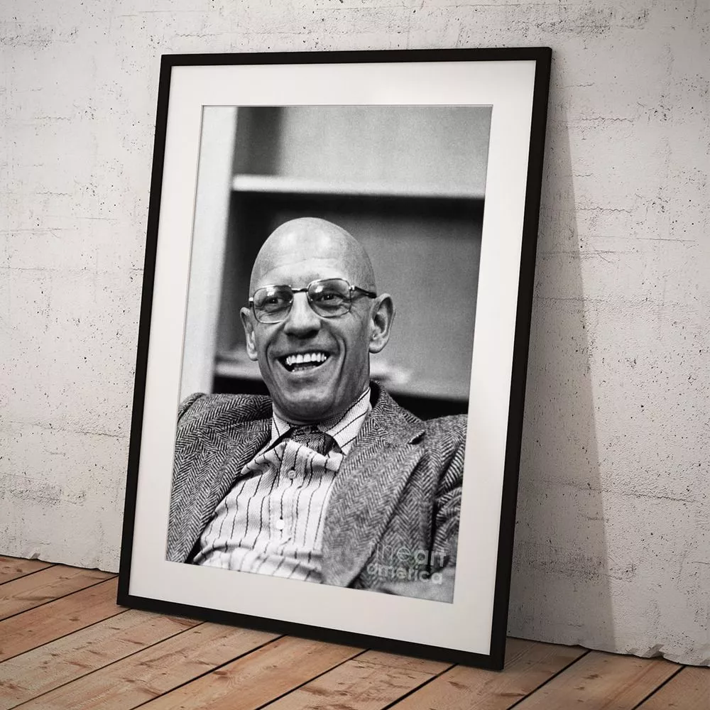 Michel Foucault Art Print