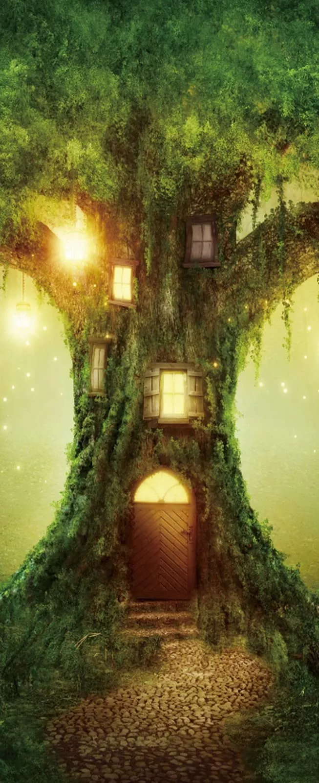 A.Monamour 3D Door Stickers