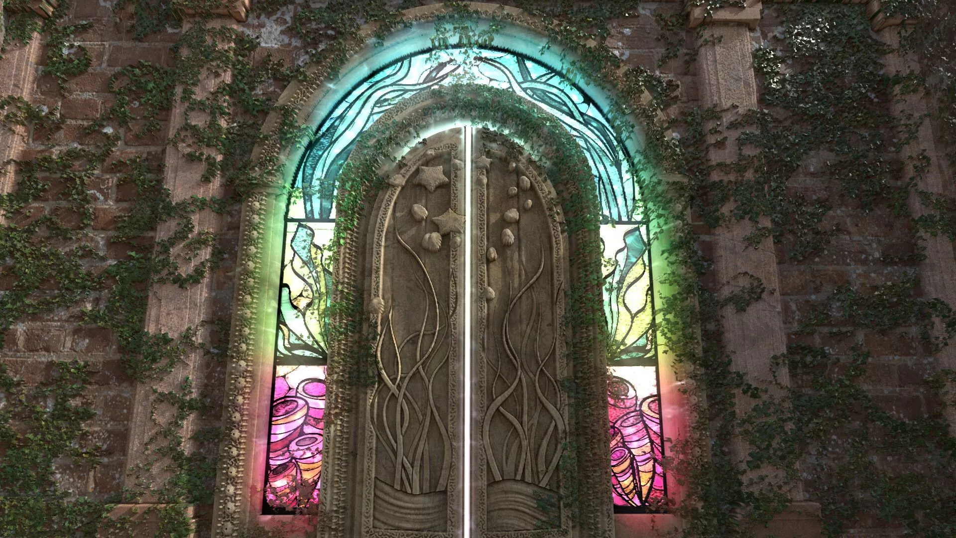 Magical door material