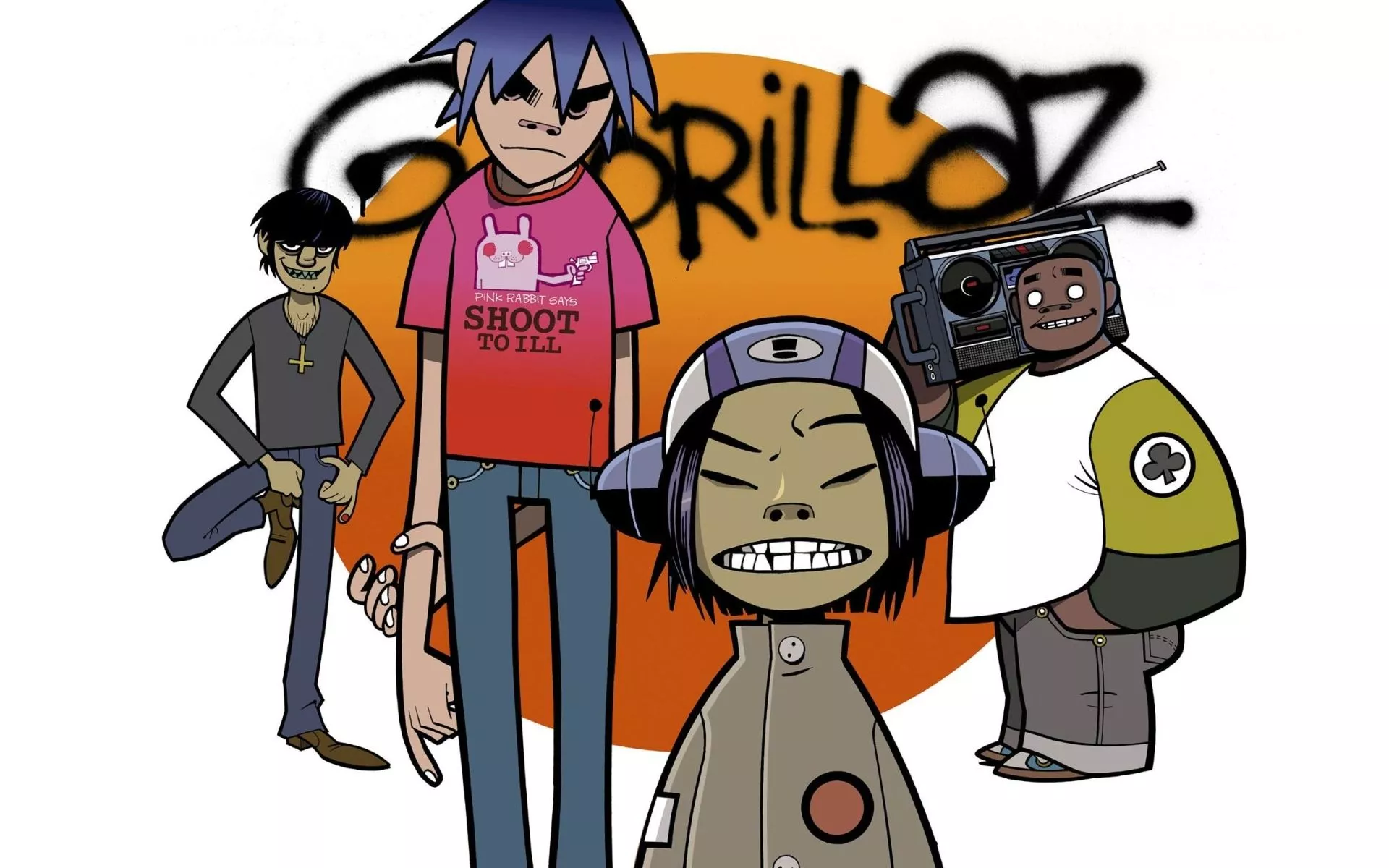 gorillaz, group, art Wallpaper, HD