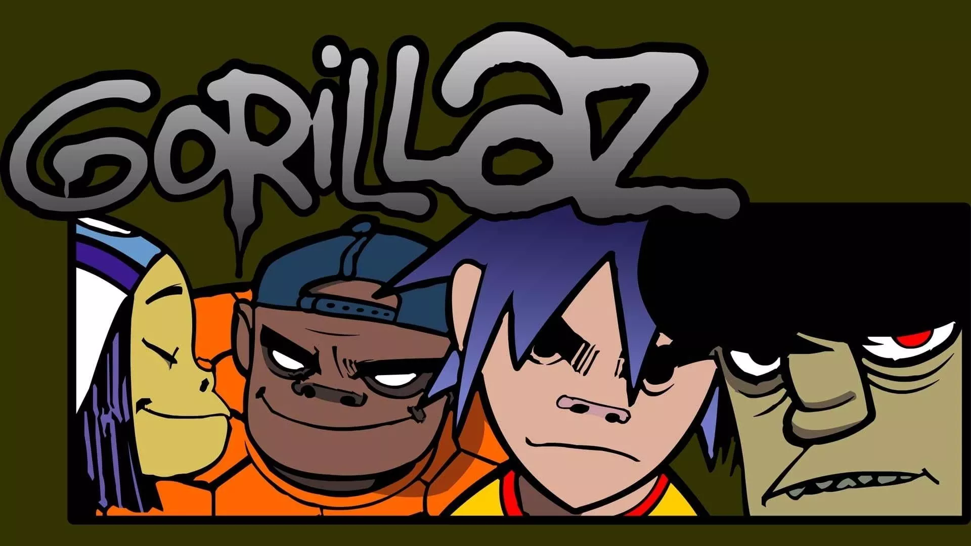 Gorillaz wallpaper HD wallpaper