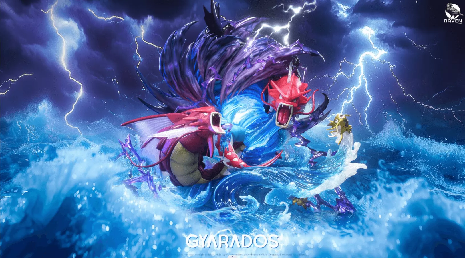 Raven Studioémon Gyarados & Mega