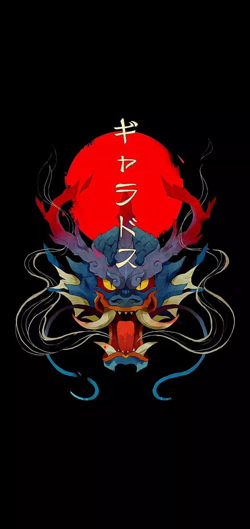 HD oni gyarados wallpaper