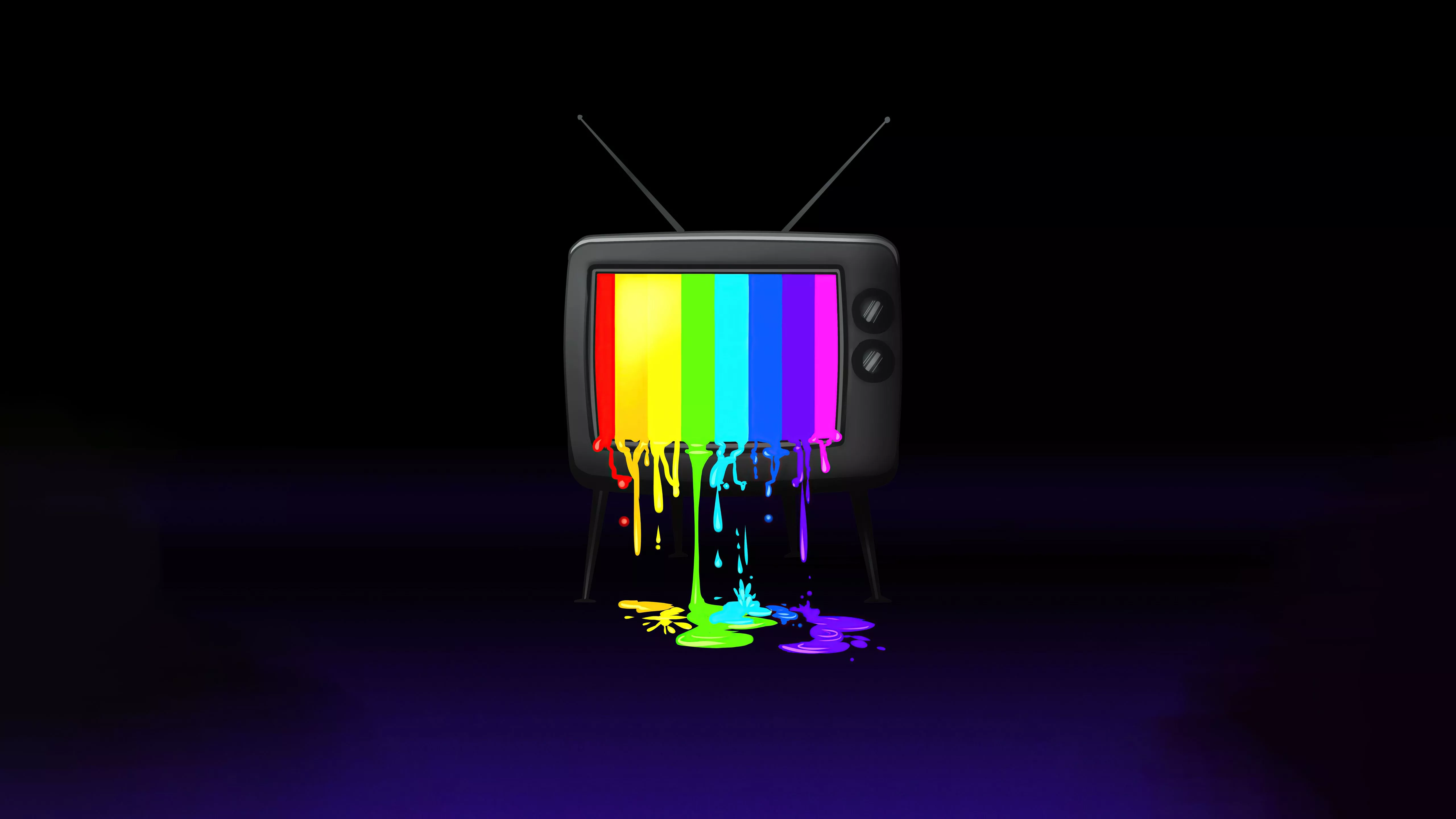 RGB Tv Colorful Wallpaper, HD