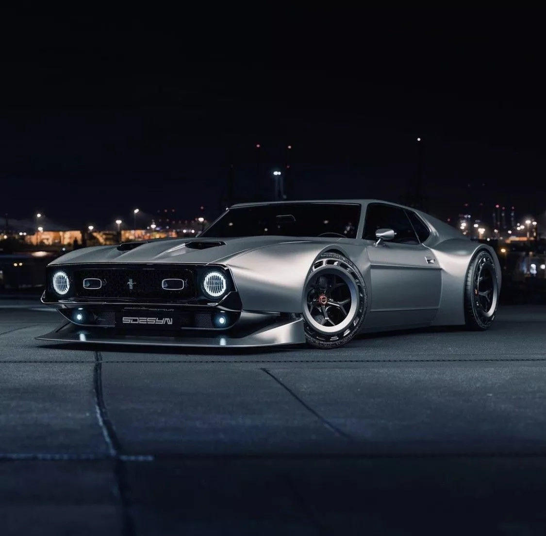 Ford Mustang Mach 1 Rendered As A