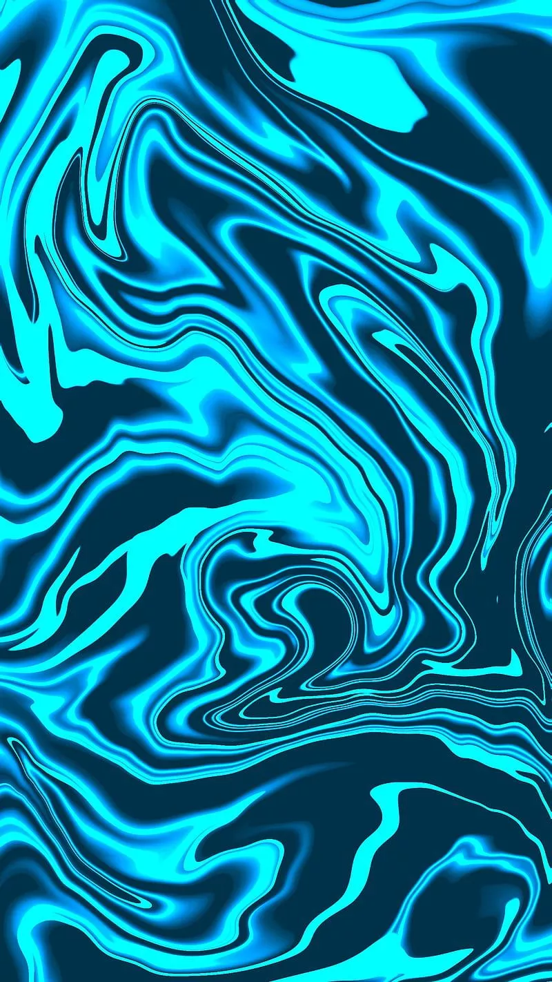HD neon fluid wallpaper