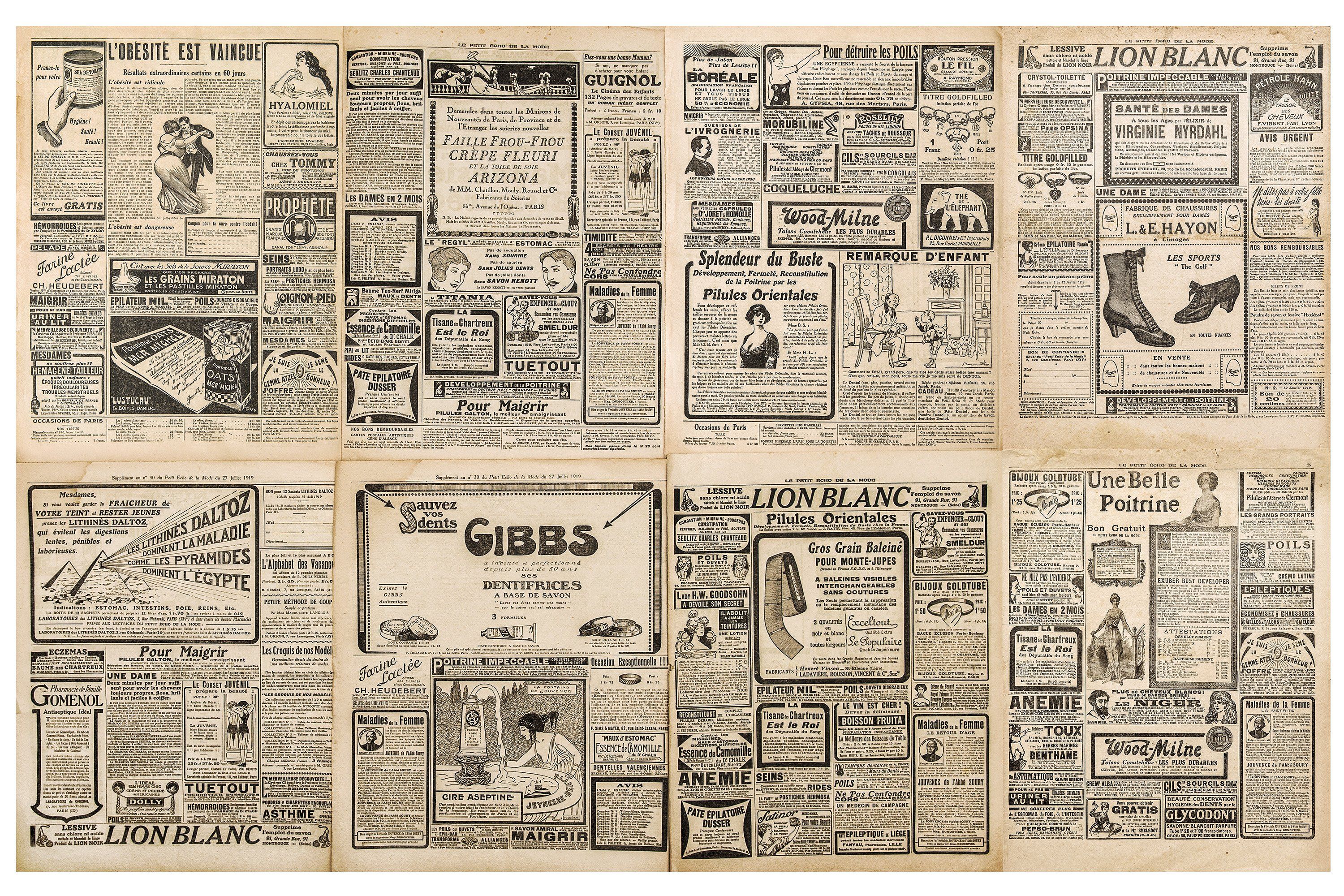 Old Newspaper Background