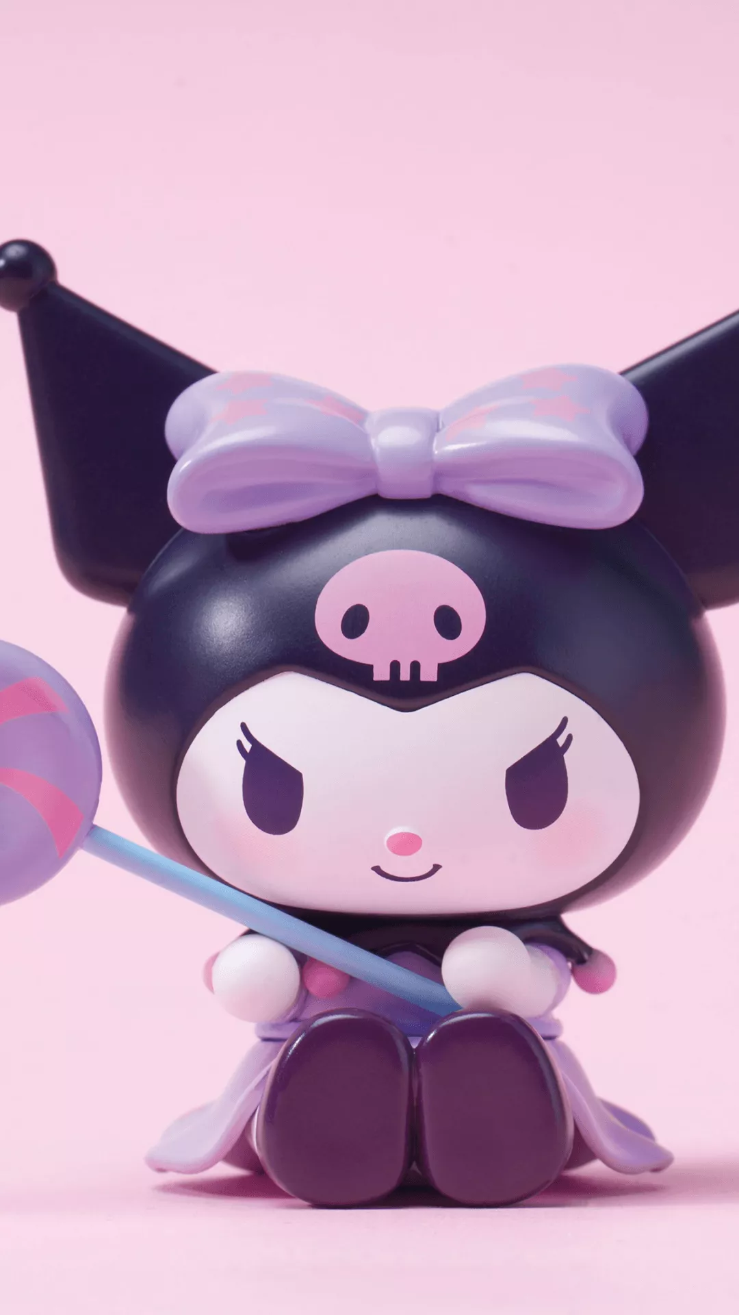 Kuromi Wallpaper 4K, Cute cartoon