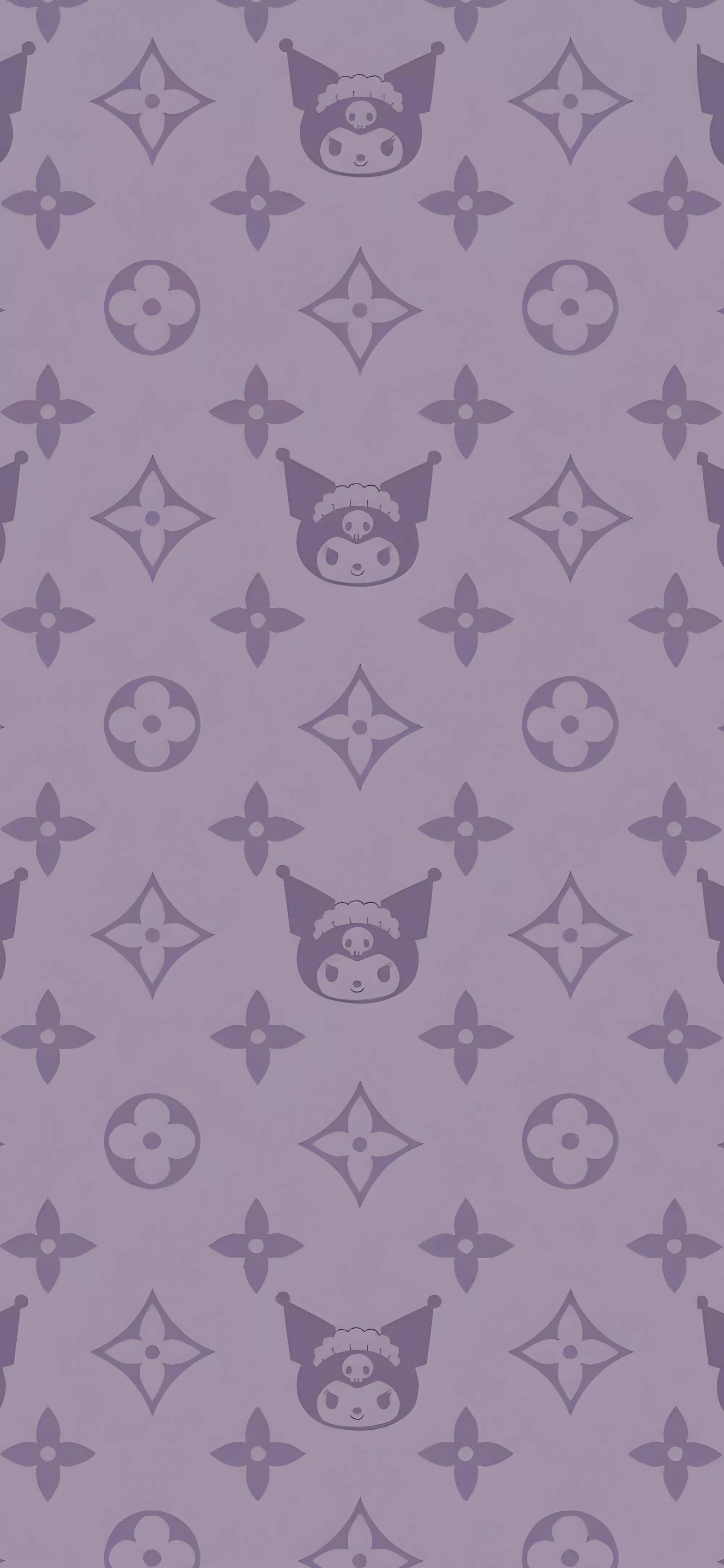 Kawaii Purple Kuromi Wallpaper