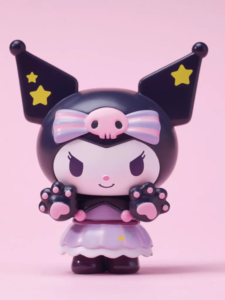 Kuromi Wallpaper 4K, My Melody, Pink