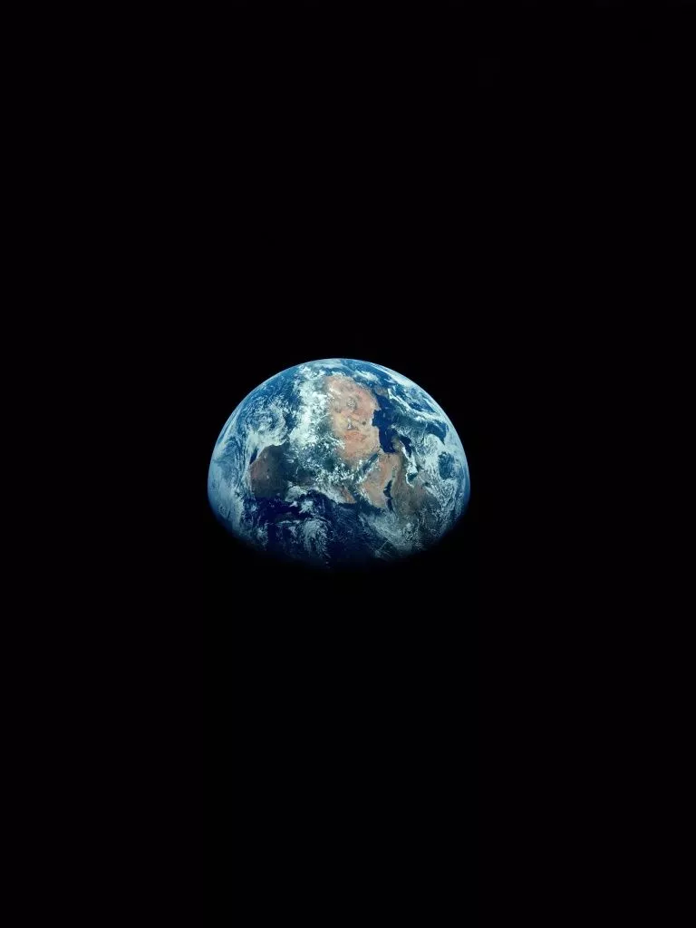 Earth Wallpaper 4K, AMOLED, 10K, Black