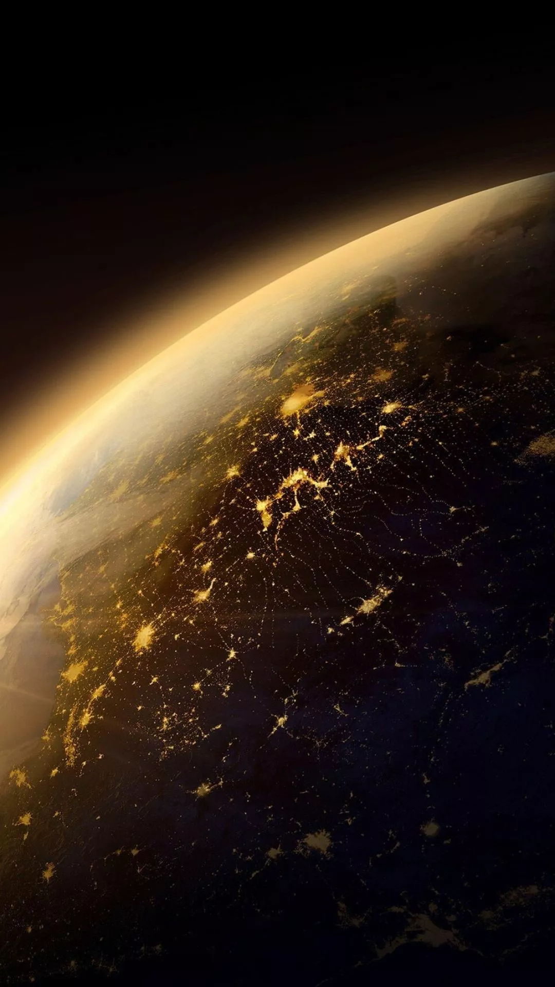 Earth at Night Wallpaper